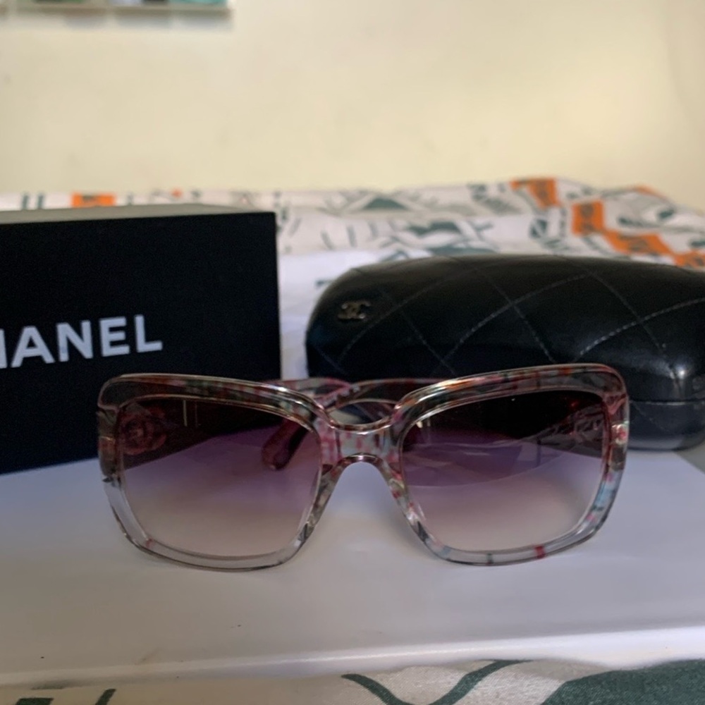 Chanel Tweed Multicolor sunglasses